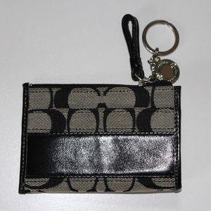 Coach Suede Mini Wallet